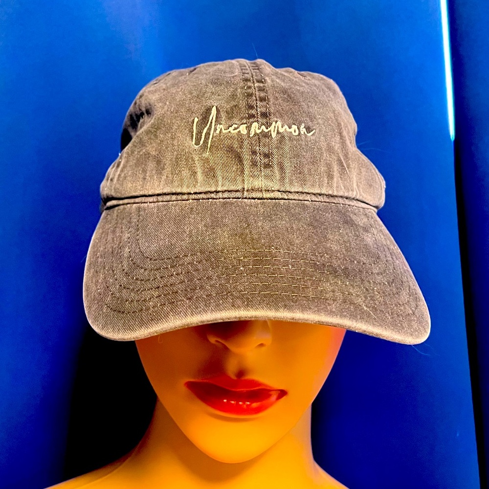 Uncommon James grey ball cap